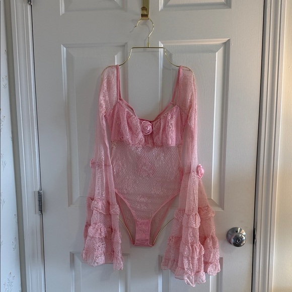 Sugar Thrillz Other - Sugar Thrillz True Love Nonsense Lace Bodysuit